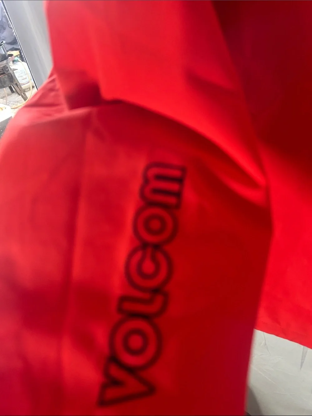 Volcom Red and Black Insulated Ski Snowboard Jacket